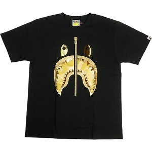 A BATHING APE ア ベイシング エイプ COLOR CAMO SHARK TEE BLACK Tシャツ 黒 Size 【L】 【新古品・未使用品】 20804411