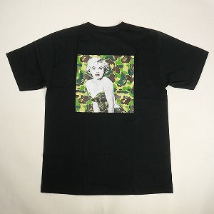 A BATHING APE ア ベイシング エイプ MARILYN MONROE TEE BLACK Tシャツ 黒 Size 【L】 【中古品-ほぼ新品】 20804412