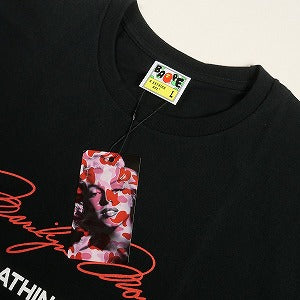 A BATHING APE ア ベイシング エイプ MARILYN MONROE TEE BLACK Tシャツ 黒 Size 【L】 【中古品-ほぼ新品】 20804412