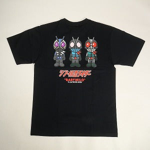 A BATHING APE ア ベイシング エイプ ×シン仮面ライダー #2 BABY MILO TEE WHITE Tシャツ 黒 Size 【L】 【新古品・未使用品】 20804414