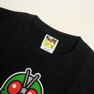 A BATHING APE ア ベイシング エイプ ×仮面ライダー かくれんぼマイロTシャツ 黒 Size 【XL】 【新古品・未使用品】 20804415