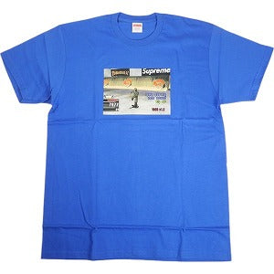 SUPREME シュプリーム ×Thrasher スラッシャー 21AW Game Tee Royal Tシャツ 青 Size 【L】 【新古品・未使用品】 20804419