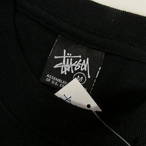 STUSSY ステューシー ×UNDEFEATED セメント柄スカルプリントTシャツ 黒 Size 【M】 【新古品・未使用品】 20804426