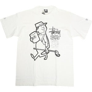 STUSSY ステューシー 25周年限定 カレンダーTシャツ 白 Size 【M】 【新古品・未使用品】 20804431