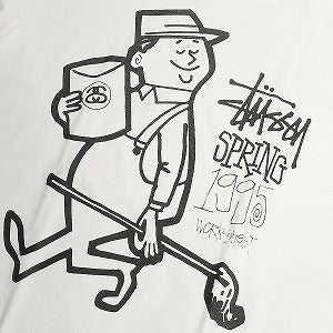 STUSSY ステューシー 25周年限定 カレンダーTシャツ 白 Size 【M】 【新古品・未使用品】 20804431