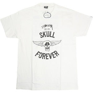 STUSSY ステューシー ×NEIGHBORHOOD SKULLFOREVER TEE WHITE Tシャツ 白 Size 【M】 【新古品・未使用品】 20804433