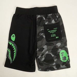 A BATHING APE ア ベイシング エイプ ×UNDEFEATED ショーツ 黒 Size 【L】 【新古品・未使用品】 20804435