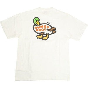 HUMAN MADE ヒューマンメイド 24SS POCKET T-SHIRT 1928/DUCK WHITE 京都店限定 ダックTシャツ 白 Size 【M】 【新古品・未使用品】 20804443