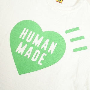 HUMAN MADE ヒューマンメイド 23AW Heart T-Shirt White 京都店限定Tシャツ 白緑 Size 【XXXL】 【新古品・未使用品】 20804460