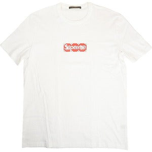 SUPREME シュプリーム ×Louis Vuitton 17AW Box Logo Tee White BOXロゴTシャツ 白 Size 【L】 【中古品-良い】 20804465