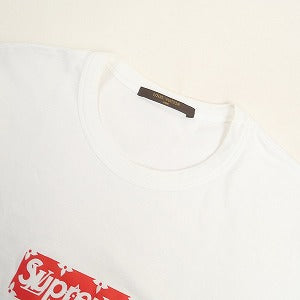 SUPREME シュプリーム ×Louis Vuitton 17AW Box Logo Tee White BOXロゴTシャツ 白 Size 【L】 【中古品-良い】 20804465