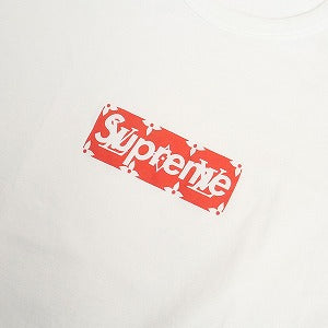 SUPREME シュプリーム ×Louis Vuitton 17AW Box Logo Tee White BOXロゴTシャツ 白 Size 【L】 【中古品-良い】 20804465