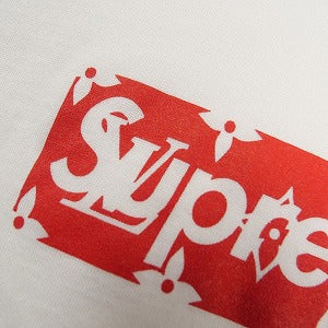 SUPREME シュプリーム ×Louis Vuitton 17AW Box Logo Tee White BOXロゴTシャツ 白 Size 【L】 【中古品-良い】 20804465