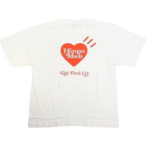 HUMAN MADE ヒューマンメイド ×Girls Don't Cry 23SS GDC VALENTINE'S DAY T-SHIRT XX25TE011 Tシャツ 白 Size 【XXL】 【新古品・未使用品】 20804471