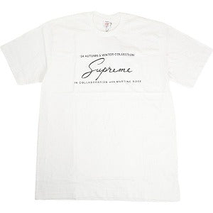 SUPREME シュプリーム ×Martine Rose 24AW Tee White Tシャツ 白 Size 【L】 【新古品・未使用品】 20804503