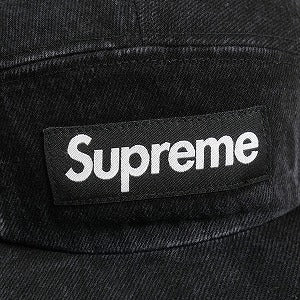 SUPREME シュプリーム 24AW Denim Camp Cap Black キャンプキャップ 黒 Size 【フリー】 【新古品・未使用品】 20804504