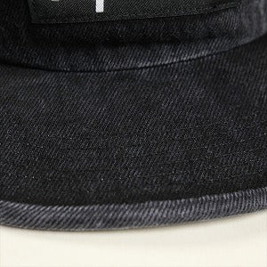 SUPREME シュプリーム 24AW Denim Camp Cap Black キャンプキャップ 黒 Size 【フリー】 【新古品・未使用品】 20804504