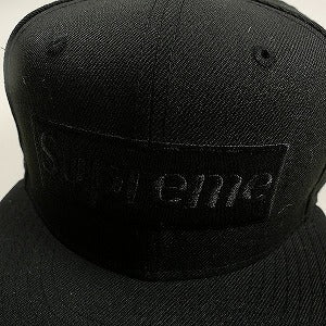 SUPREME シュプリーム 14AW Tonal Box Logo New Era Cap Black ニューエラキャップ 黒 Size 【7　5/8(XL)】 【中古品-非常に良い】 20804506