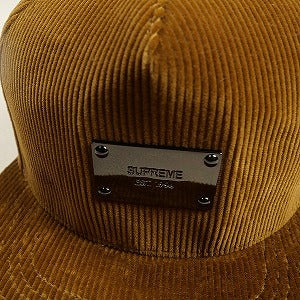 SUPREME シュプリーム ×Sterter Metal Plate 5-Panel Cap キャップ 茶 Size 【フリー】 【新古品・未使用品】 20804508