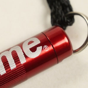 SUPREME シュプリーム 08AW SOLITAIRE MAG-LITE KEYCHAIN Red マグライトキーホルダー 赤 Size 【フリー】 【中古品-ほぼ新品】 20804512