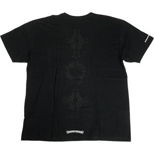 CHROME HEARTS クロム・ハーツ BACK CEMETARY CROSS T-SHIRT Black Tシャツ 黒 Size 【XXL】 【中古品-良い】 20804537