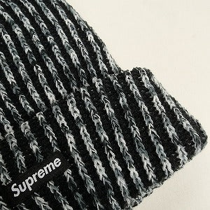 SUPREME シュプリーム 24AW Rainbow Loose Gauge Beanie Black ビーニー 黒 Size 【フリー】 【新古品・未使用品】 20804552