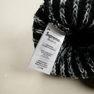 SUPREME シュプリーム 24AW Rainbow Loose Gauge Beanie Black ビーニー 黒 Size 【フリー】 【新古品・未使用品】 20804552