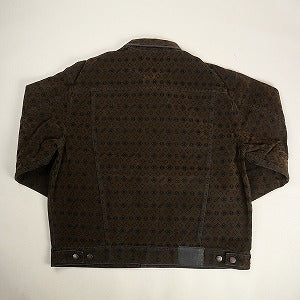 SUPREME シュプリーム 24AW Flocked Denim Trucker Jacket Black ジャケット 黒 Size 【L】 【新古品・未使用品】 20804559