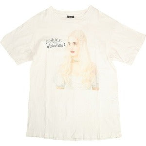 SAINT MICHAEL セント マイケル ×DISNEY 23SS ALICE IN WONDERLAND TEE DS-SS-TEE WHITE Tシャツ 白 Size 【M】 【中古品-非常に良い】 20804564