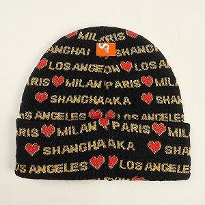 SUPREME シュプリーム 24AW Hearts Beanie Black ビーニー 黒 Size 【フリー】 【新古品・未使用品】 20804570