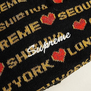 SUPREME シュプリーム 24AW Hearts Beanie Black ビーニー 黒 Size 【フリー】 【新古品・未使用品】 20804570