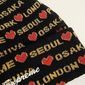 SUPREME シュプリーム 24AW Hearts Beanie Black ビーニー 黒 Size 【フリー】 【新古品・未使用品】 20804570