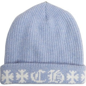 CHROME HEARTS クロム・ハーツ BIG DADDY CASHMERE BEANIE LIGHT BLUE ビーニー 水色 Size 【フリー】 【新古品・未使用品】 20804580