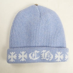 CHROME HEARTS クロム・ハーツ BIG DADDY CASHMERE BEANIE LIGHT BLUE ビーニー 水色 Size 【フリー】 【新古品・未使用品】 20804580