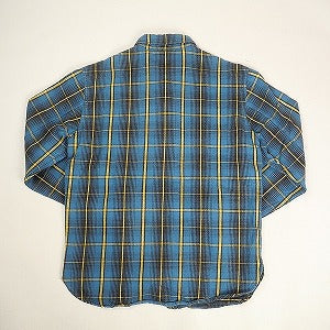 TENDERLOIN テンダーロイン T-HEAVY FLANNEL CHECK SHT BLUE 長袖シャツ 青 Size 【S】 【中古品-良い】 20804609