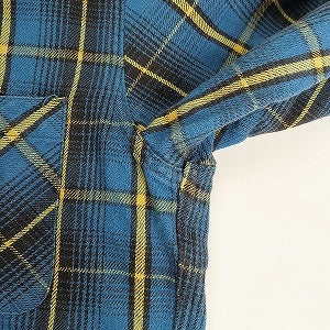 TENDERLOIN テンダーロイン T-HEAVY FLANNEL CHECK SHT BLUE 長袖シャツ 青 Size 【S】 【中古品-良い】 20804609