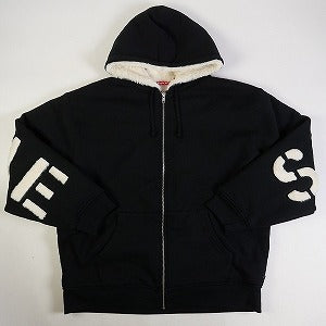 SUPREME シュプリーム 22AW Faux Fur Lined Zip Up Hooded Sweatshirt Black パーカー 黒 Size 【L】 【新古品・未使用品】 20804616