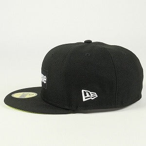 SUPREME シュプリーム 21AW No Comp Box Logo New Era Black ニューエラキャップ 黒 Size 【7　1/2(L)】 【中古品-ほぼ新品】 20804617