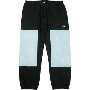 SUPREME シュプリーム ×The North Face 22SS Bandana Sweatpant Black スウェットパンツ 黒 Size 【M】 【新古品・未使用品】 20804618