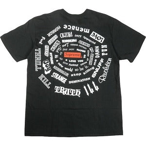 SUPREME シュプリーム 21SS Spiral Tee Black Tシャツ 黒 Size 【L】 【新古品・未使用品】 20804622