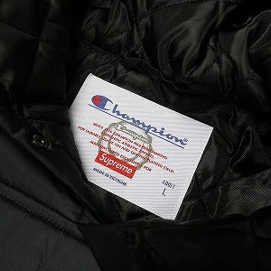 SUPREME シュプリーム ×Champion 18SS Pullover Parka Black ダウンジャケット 黒 Size 【L】 【中古品-良い】 20804628