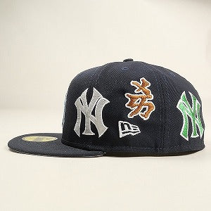 SUPREME シュプリーム ×New York Yankees 22AW Kanji New Era Navy ニューエラキャップ 紺 Size 【7　1/2(M)】 【新古品・未使用品】 20804632