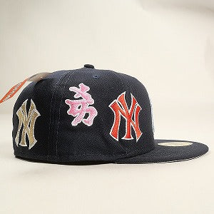 SUPREME シュプリーム ×New York Yankees 22AW Kanji New Era Navy ニューエラキャップ 紺 Size 【7　1/2(M)】 【新古品・未使用品】 20804632