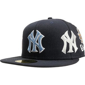 SUPREME シュプリーム ×New York Yankees 22AW Kanji New Era Navy ニューエラキャップ 紺 Size 【7　1/2(M)】 【新古品・未使用品】 20804632