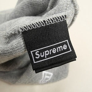 SUPREME シュプリーム 17AW New Era Box Logo Beanie Heather Grey ボックスロゴビーニー 灰 Size 【フリー】 【中古品-非常に良い】 20804637