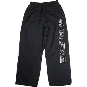 SUPREME シュプリーム 24AW Spellout Emboidered Track Pant Black トラックパンツ 黒 Size 【L】 【新古品・未使用品】 20804685