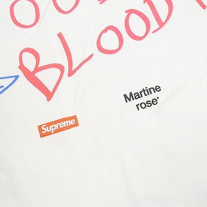 SUPREME シュプリーム ×Martine Rose 24AW Lee Scratch Perry Tee White Tシャツ 白 Size 【M】 【新古品・未使用品】 20804743