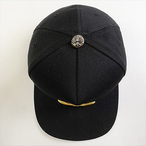 CHROME HEARTS クロム・ハーツ HAT 5 PNL CAP BSBL BLACK/YELLOW ベースボールキャップ 黒黄 Size 【フリー】 【新古品・未使用品】 20804744