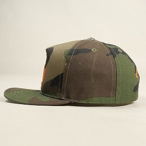 CHROME HEARTS クロム・ハーツ HAT 5 PNL CAP BSBL CAMO/ORANGE ベースボールキャップ 緑 Size 【フリー】 【新古品・未使用品】 20804748