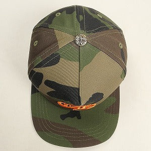 CHROME HEARTS クロム・ハーツ HAT 5 PNL CAP BSBL CAMO/ORANGE ベースボールキャップ 緑 Size 【フリー】 【新古品・未使用品】 20804748